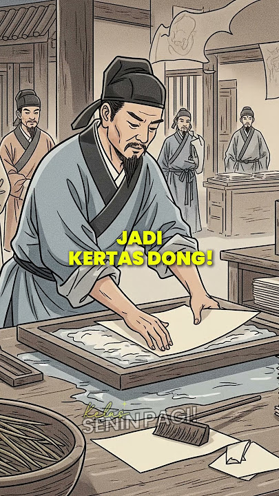 Kertas Bukan Sembarang Kertas! #penemukertas #faktaunik #sejarahdunia