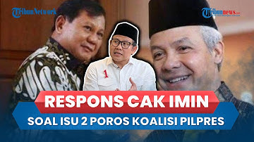 Respons Isu 2 Poros Koalisi Pilpres 2024, Cak Imin Mengaku Siap Lawan Prabowo-Ganjar