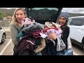 WE FOUND 2 BAGS FULL OF CLOTHES! STORE THREW THEM IN THE TRASH!