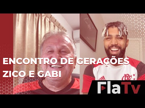 Encontro de Gerações - Zico e Gabi