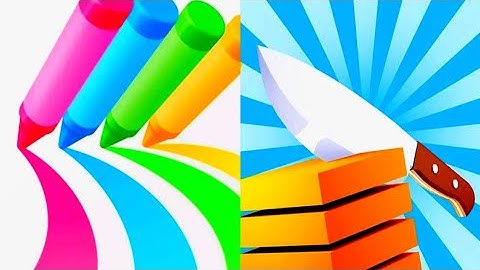 Pencil Rush 3D Vs Slice lt All Android iOS Mobile Gameplay Walkthrough 199XB159