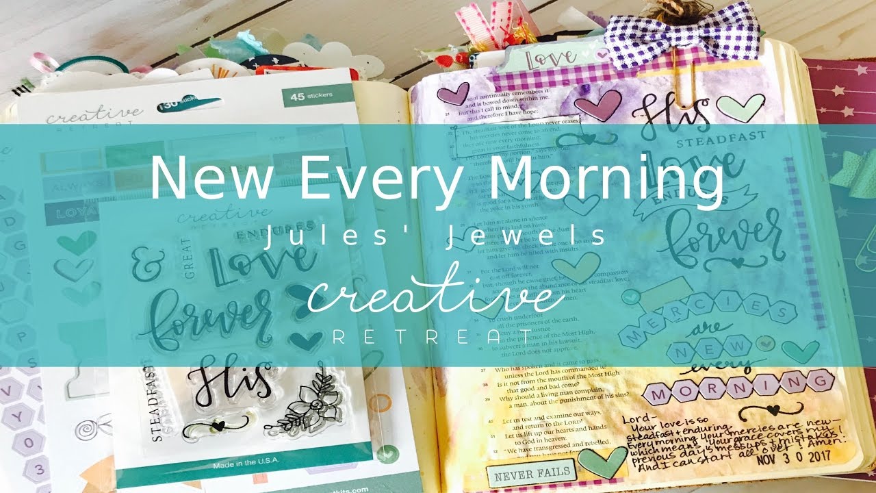 New Every Morning | December 2017 Faith Art Box