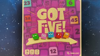 Got Five! - Regelvideo