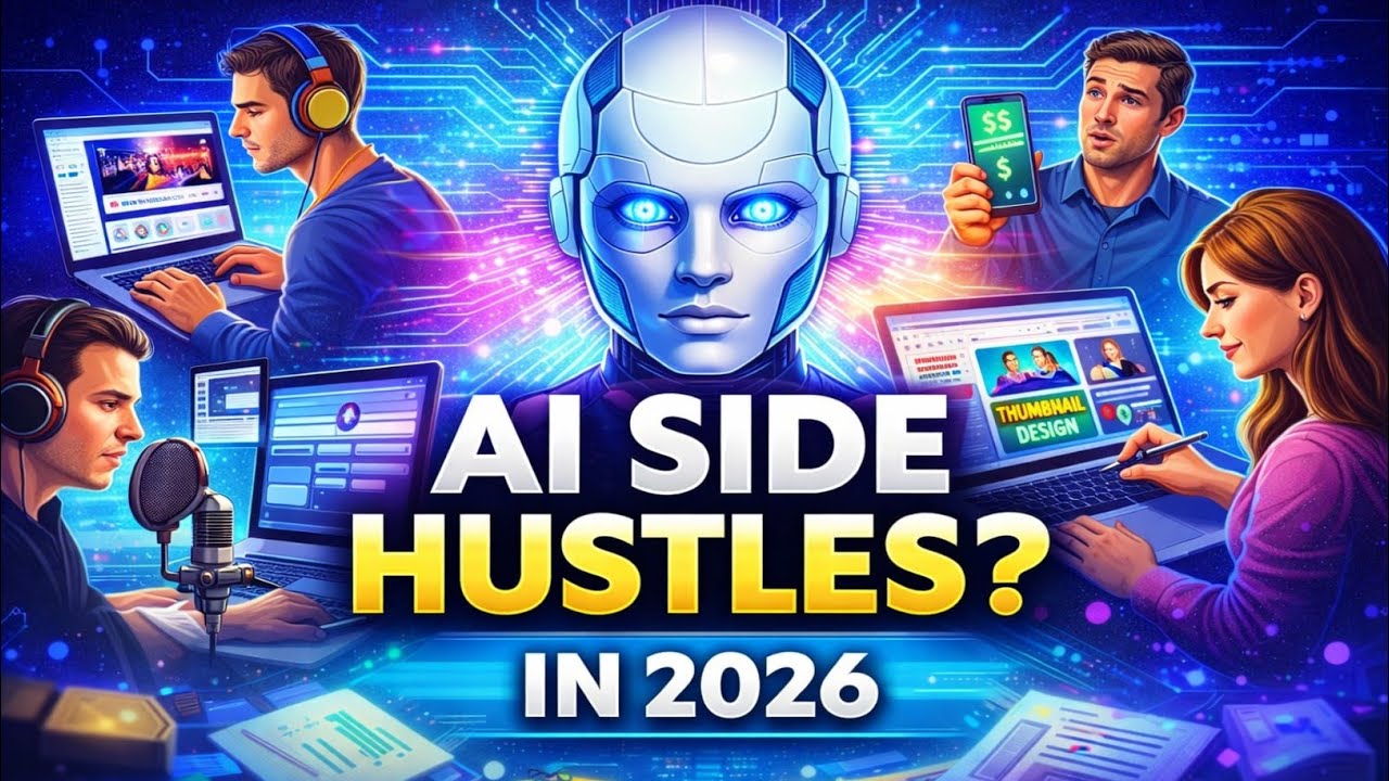 5 AI Side Hustles Anyone Can Start in 2026 (Make Money Online with AI ...