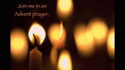 An Advent Prayer