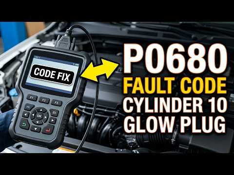 What Is P0680 OBD2 Fault Code - Cylinder 10 Glow Plug Circuit Malfunction Fix