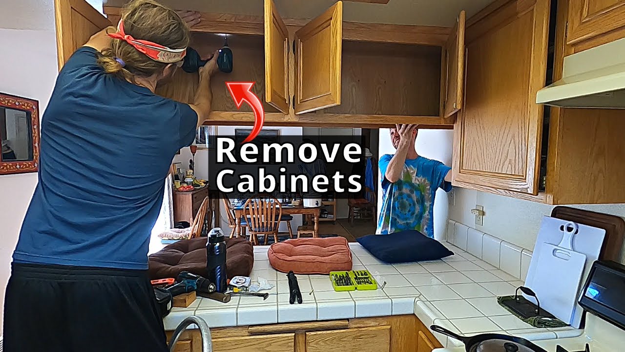 Removing a Wall and Adding Sage Green Kitchen Cabinets - SemiStories