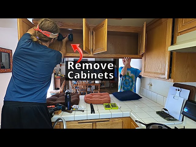 Removing a Wall and Adding Sage Green Kitchen Cabinets - SemiStories