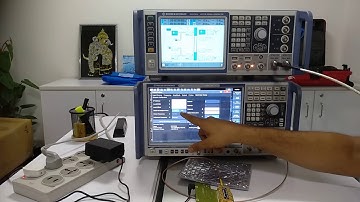 Amplifer measurements using smw and FSW k18