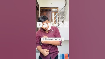 Day-22 of 150 days coding challenge #codingchallenge #day22 #apnacollage #shortvideo #coding