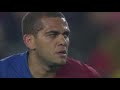 Yaya Toure skills and Dani Alves energetic performance Vs Real Madrid 2008/09 at Nou Camp