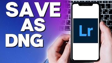 How To Export and Save Photo As DNG on Lightroom Photos Editing Mobile Phone App