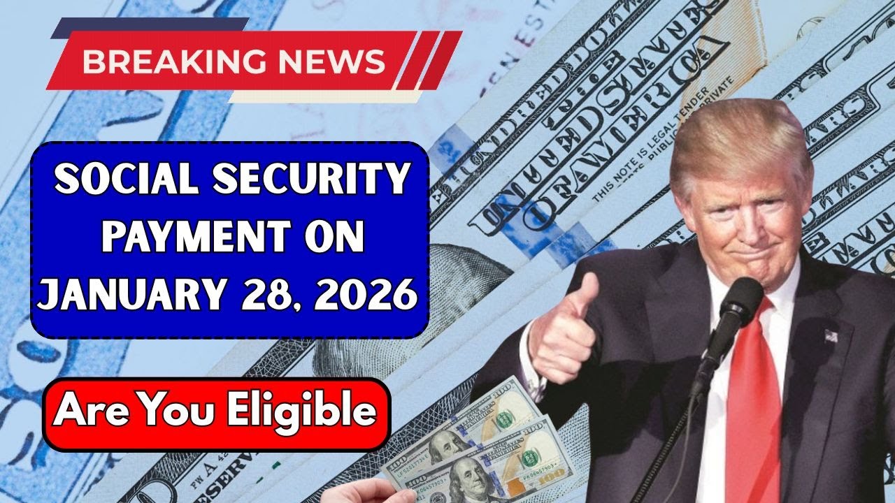 Social Security Payment on January 28, 2026 – Are You Eligible - YouTube