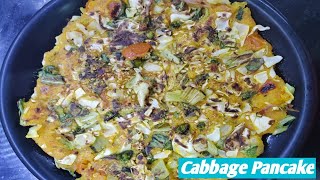 Ragi Cabbage Pancake | Weight Loss Chilla | Healthy Ragi Recipe | Low Calorie Recipes