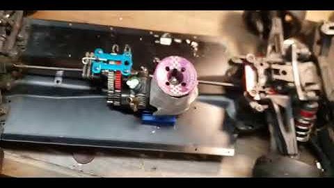 Arrma limitless Infraction electric to nitro build. Part 2