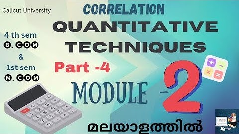 QT|Module 2| Part 4| Karl Pearsons correlation method|Assumed mean &Actual mean |Probable Error|CU