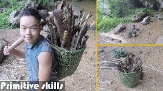 Primitive Technology: Woven Bamboo Baskets