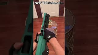 Nerf Gun Trickshot IRL (Video Game Style)