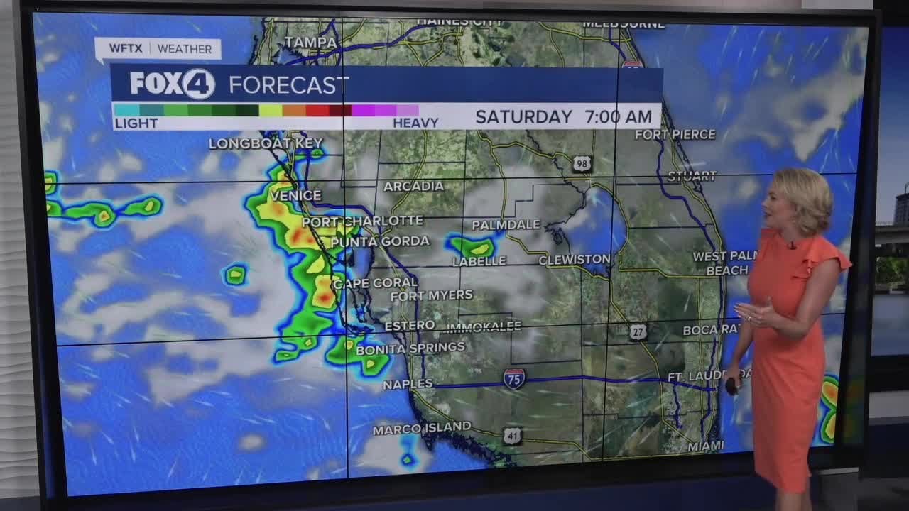 Active weather pattern to end the work week - YouTube
