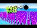 BLACK HOLE vs 1000 RAGDOLLS - Fun with Ragdolls