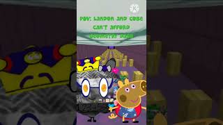POV: Cobe and Landon couldn't afford Geometry Dash #ilcoccodrillocomefa #meme #laundrypee