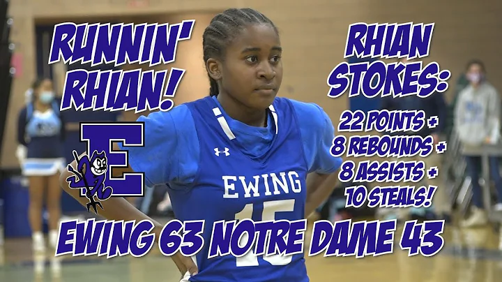 Ewing 63 Notre Dame 43 | Girls Basketball Highlights