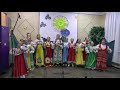 709 Ансамбль народной песни Шатрица, станица Тбилисская Краснодарского края песня Три дубки 1