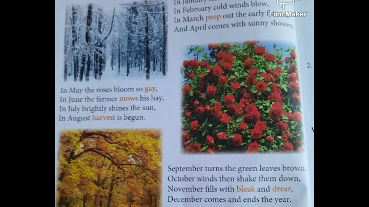 The Calendar Rhyme by Willis Watson