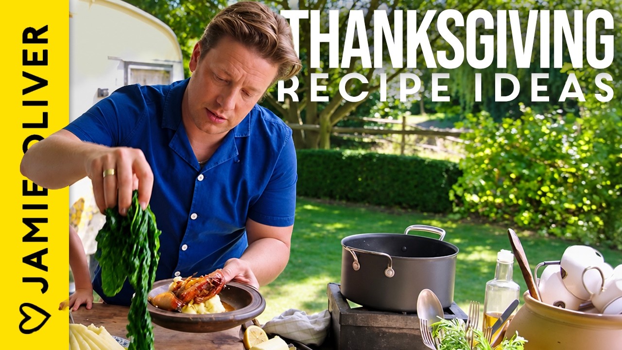 Turkey, Pumpkin Pie & Meatloaf | Thanks Giving Ideas, Tips & Recipes With Jamie Oliver