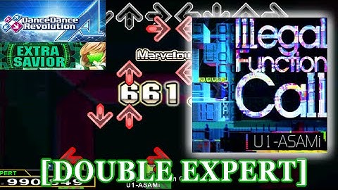【DDR A】 Illegal Function Call [DOUBLE EXPERT] 譜面確認+クラップ