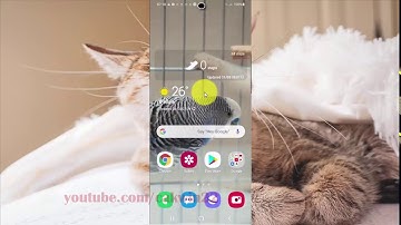 Samsung Galaxy S20 : How to show or hide face widgets on Always on Display (Android 10)