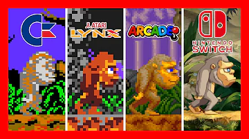 Toki 🐒 Versions Comparison 🔥 Arcade, Amiga, Atari ST, Sega Genesis, J2ME, C64, NES, Switch and more