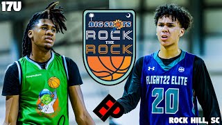 Flight 22 Vs Team Chemistry: 17U Match Up At Big Shots Rock The Rock In Rock Hill, SC