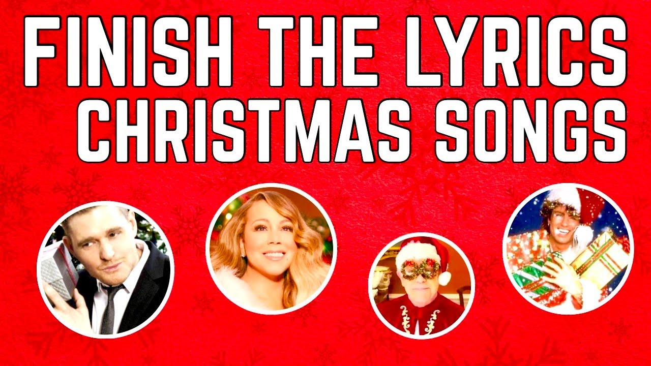Finish The Lyrics - Best Christmas Songs of All Time 🎵 | Music Quiz