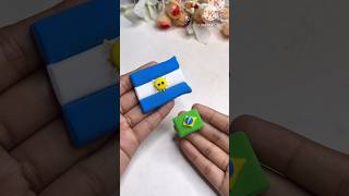 DIY ideas 👍supar clay diye flag banano 🥰#diy #youtubeshorts #funny #foryou #jokes
