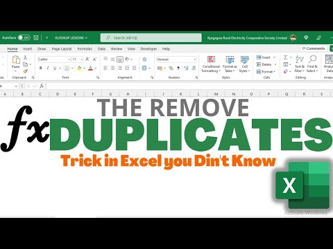☑️Find and Remove Duplicates in Excel [NEW TRICK] using the Dynamic Array Function.
