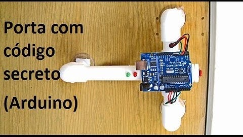 Porta com código secreto (Arduino) - Secret Knock Detecting Lock