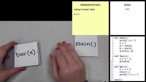 CSSE120 - 03 Accumulators and Functions with Parameters - 01 Namespaces Parameters Returns