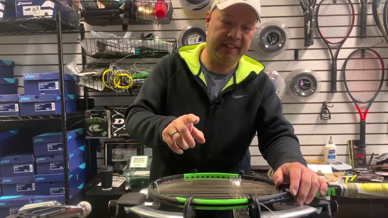 TENNIS STRINGING WITH 2 KNOTS OR 4 KNOTS? WHICH IS BETTER? YouTube