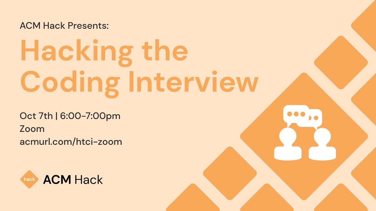 Hacking The Coding Interview | Fall 2021 - YouTube