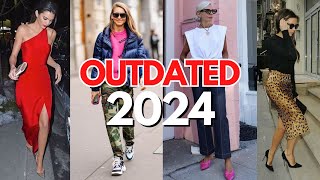 24 Fashion Trends OUT OF STYLE 2024