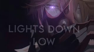 Lights down low-edit audio