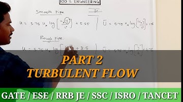 Turbulent flow part 2| Tamil | Polytechnic TRB | GATE | TNEB AE | ESE | RRB | SSC |