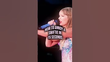 How to annoy a Swifite #taylorswift #youtube #shorts #fyp #yt