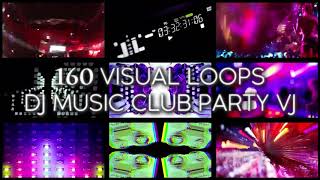 160 VISUAL LOOPS FOOTAGES PACK FOR VIDEO CLIP DJ MUSIC CLUB PARTY VJ 1080P MP4 MOV