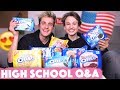 10 RAARSTE SMAKEN OREO MUKBANG 🍪🇺🇸 + HIGH SCHOOL TALK