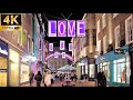 London Walks| Through London&#39;s shiny streets| Piccadilly to Oxford Circus via Carnaby Street🎄🎆