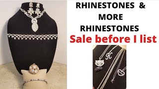 Rhinestones! Rhinestones! Rhinestones. Sale before I list them.❤ Please Read Description Box
