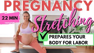 Pregnancy Stretching Exercises TO PREPARE FOR LABOR \& BIRTH