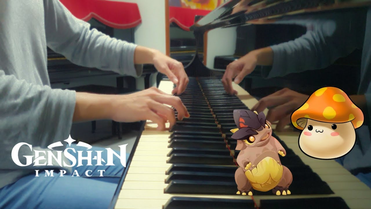 'The Nocturnal Firmament's Luster' - Natlan Calm OST | Genshin Piano + Sheet